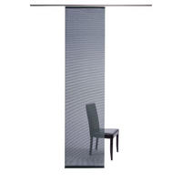 FLÄCHENVORHANG   transparent   60/245 cm  - Blau, Design, Textil (60/245cm)