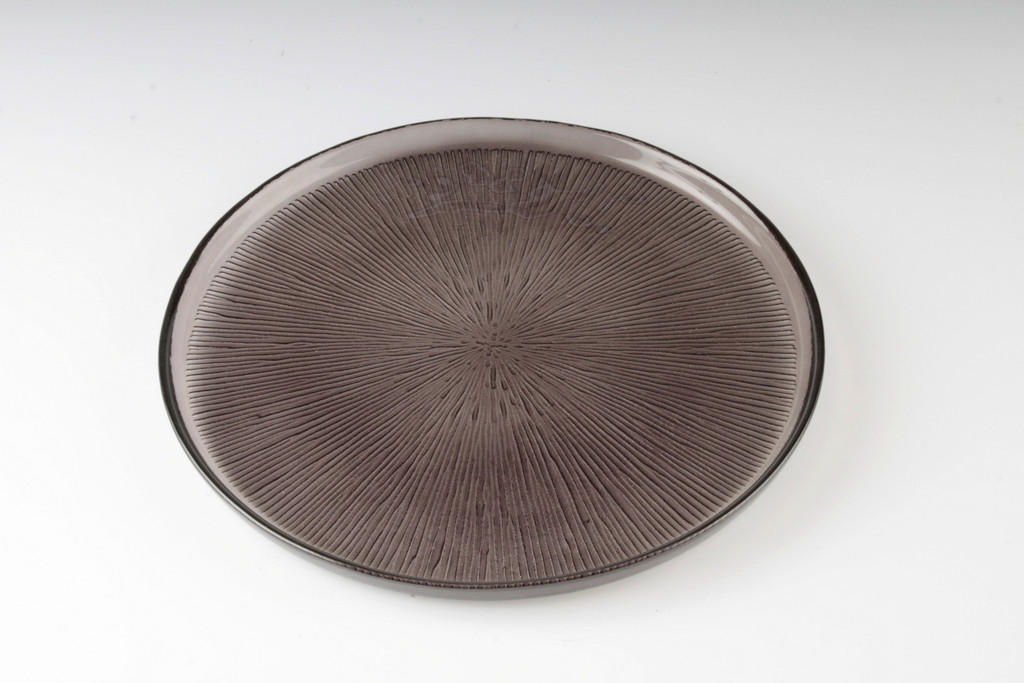 SERVERINGSFAT 28 cm  - svart, Klassisk, glas (28cm) - Novel