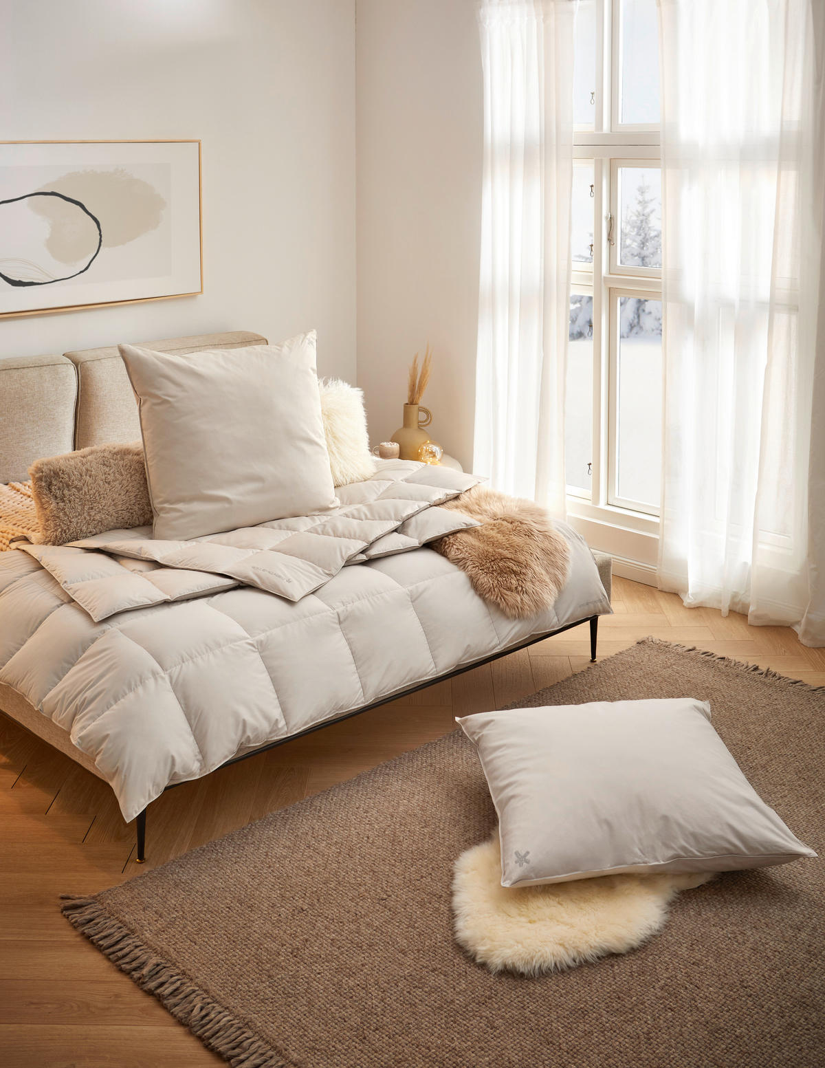 GANZJAHRESDECKE  Arctic Ocean  135/200 cm   - Sahara, Design, Textil (135/200cm) - Centa-Star