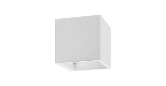WANDLEUCHTE Alessia 11,5/11,5/11,5 cm  - Weiß, Basics, Stein (11,5/11,5/11,5cm) - Novel