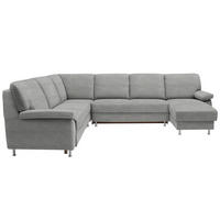 WOHNLANDSCHAFT Alufarben  - Alufarben, KONVENTIONELL, Textil/Metall (250/313/155cm) - Ada Austria