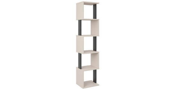 REGAL Anthrazit, Kaschmir  - Kaschmir/Anthrazit, Basics, Holzwerkstoff (35/161/30cm) - Xora