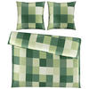 BETTWÄSCHE Beaufiat check Satin 200/200 cm  - Grün, Textil (200/200cm) - Novel