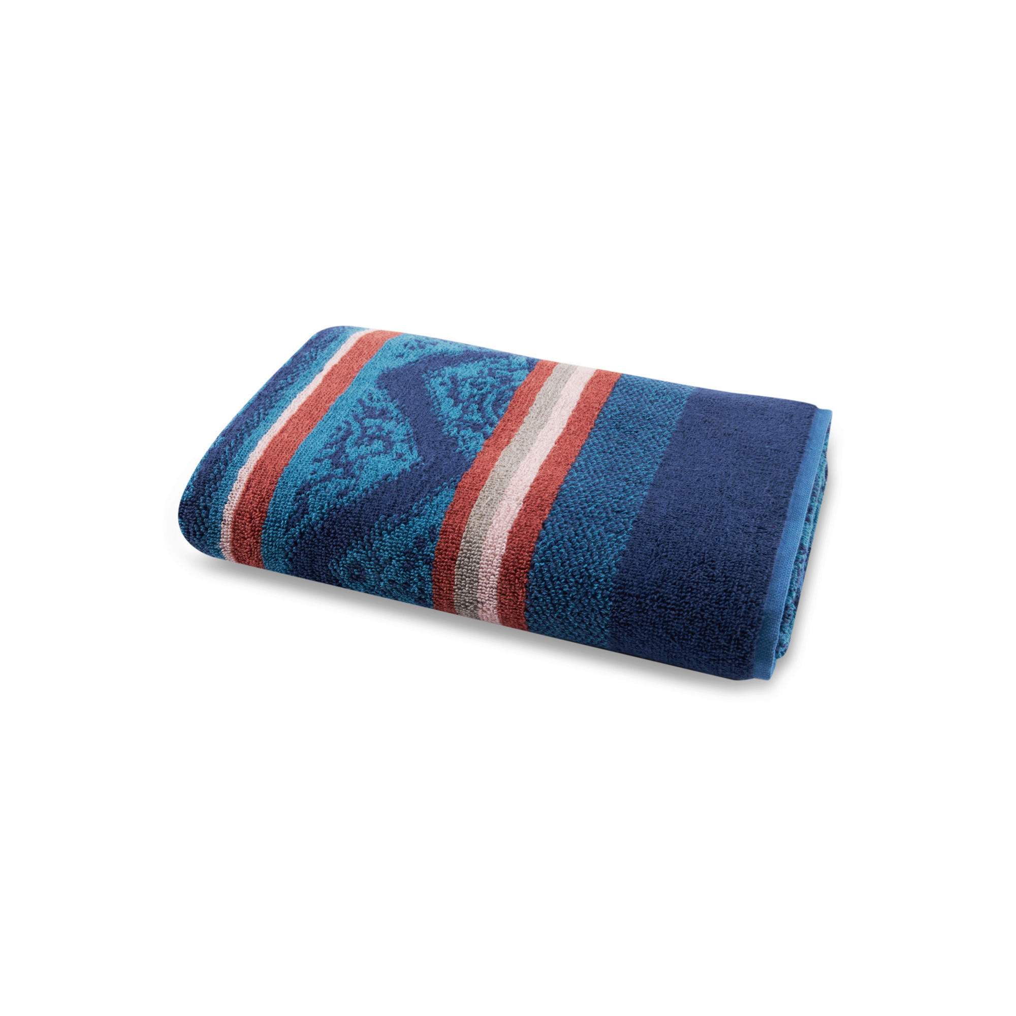HANDTUCH Imperia Dunkelblau  - Dunkelblau, Basics, Textil (50/100cm) - Bassetti
