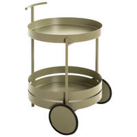 SERVIERWAGEN Hellgrün  - Hellgrün, Design, Metall (42/42/61cm)