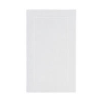 BADEMATTE London Weiß 70/120 cm  - Weiß, Basics, Kunststoff/Textil (70/120cm) - Aquanova