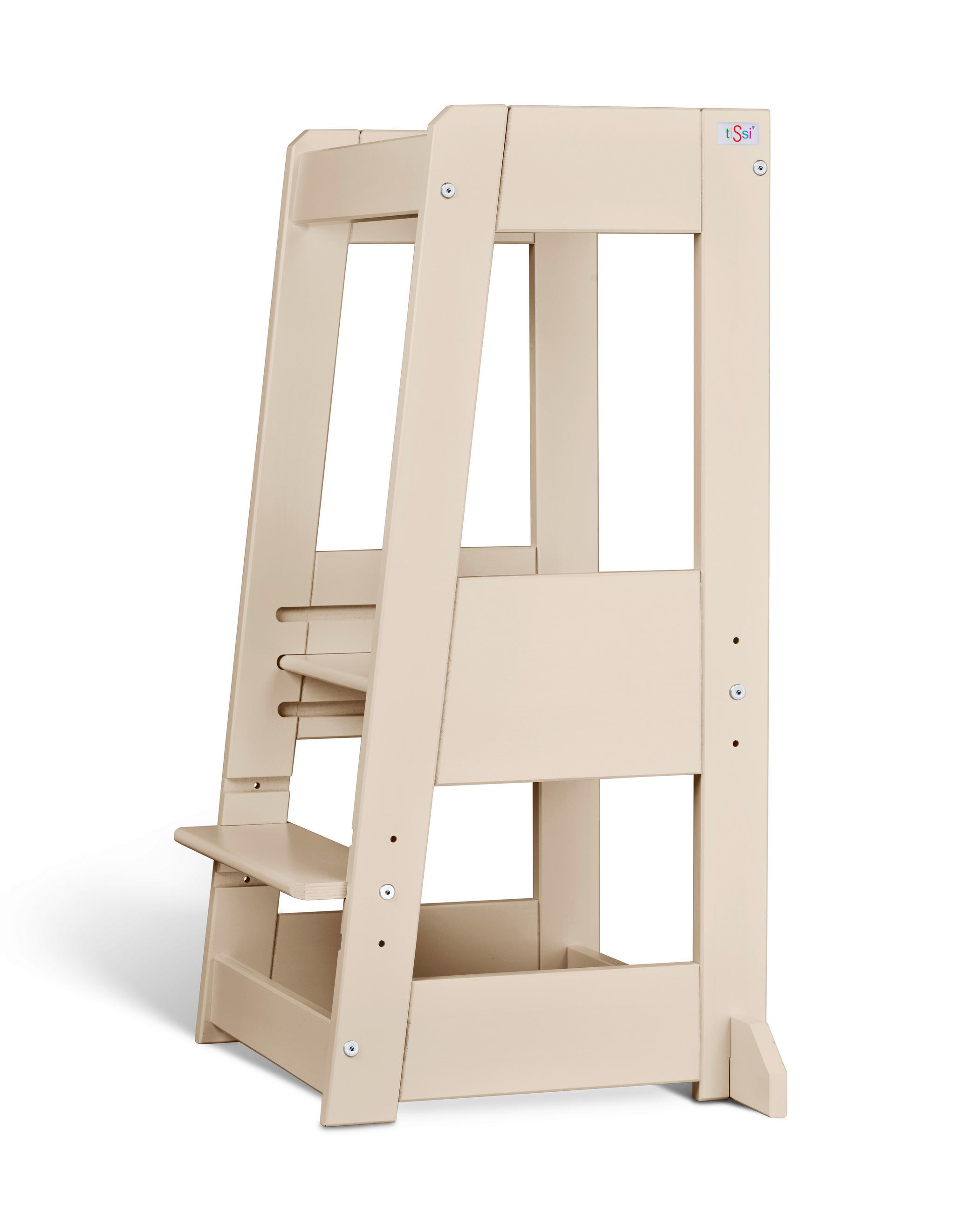 LERNTURM Felix  - Creme, Basics, Holz (40/91/45cm) - tiSsi