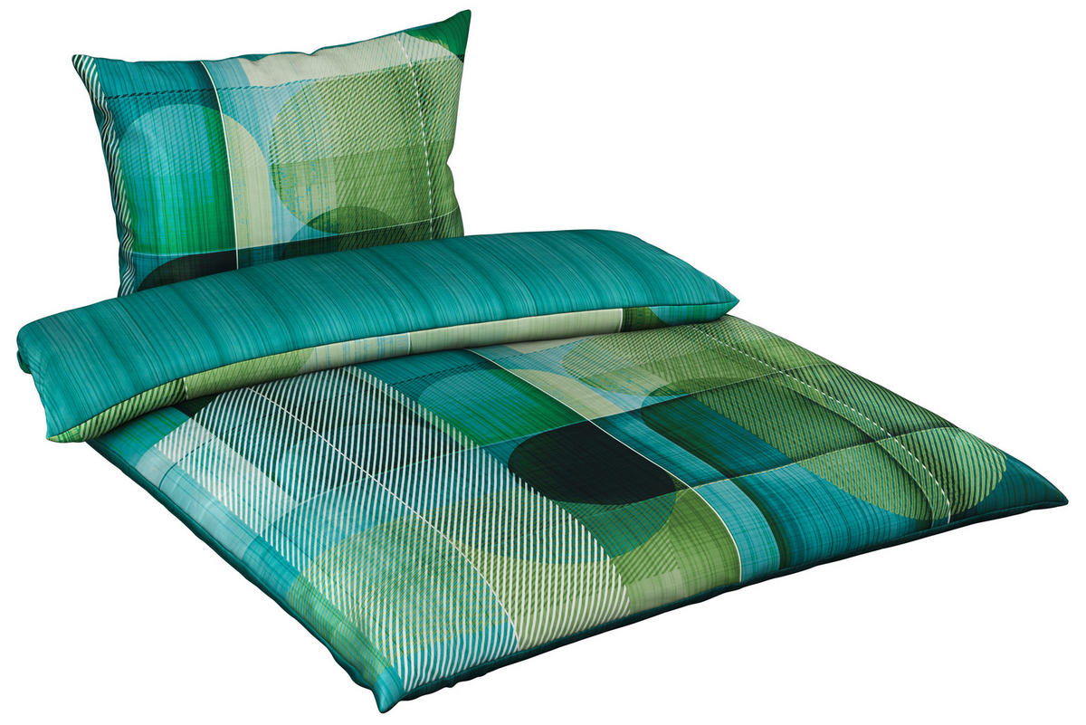 KÉTOLDALAS ÁGYNEMŰHUZAT 140/200 cm  - zöld, Design, textil (140/200cm) - Novel