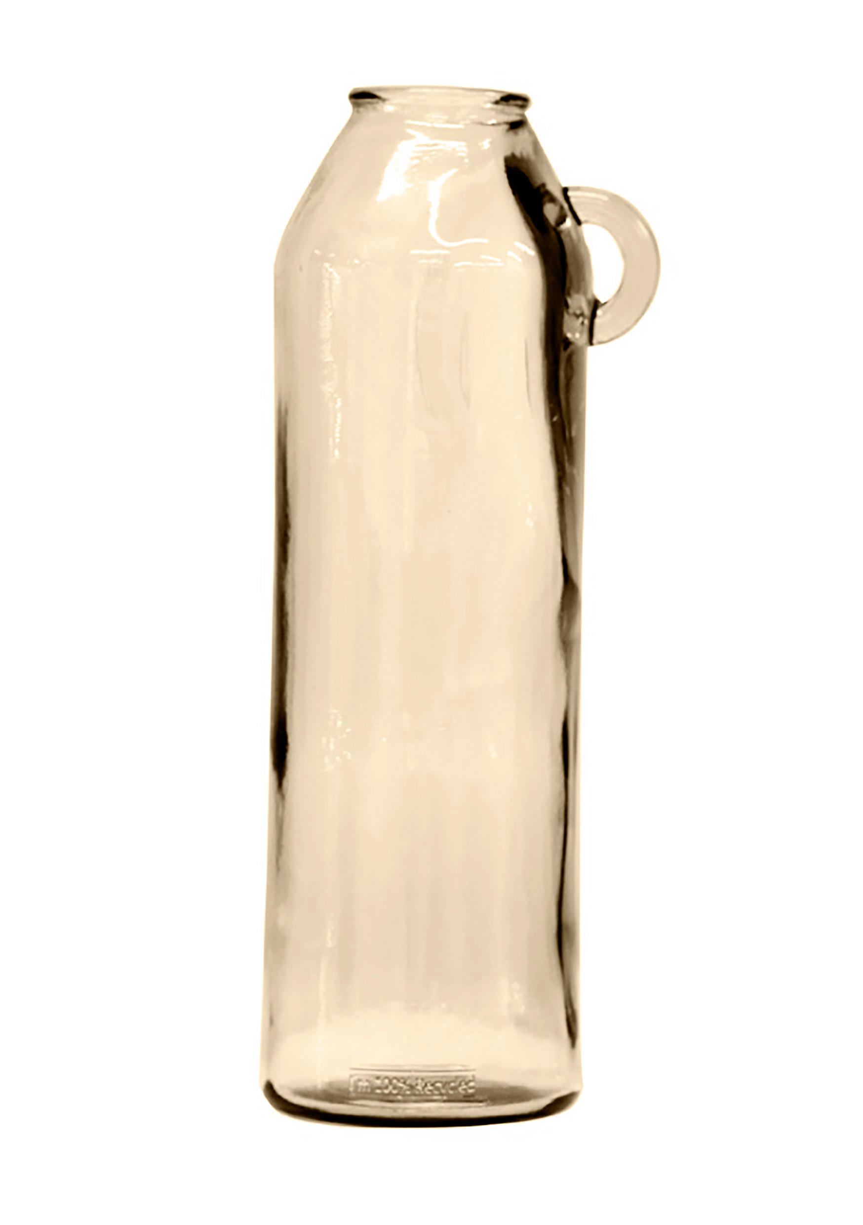 VASE 45 cm  - Taupe, Trend, Glas (45cm) - Ambia Home