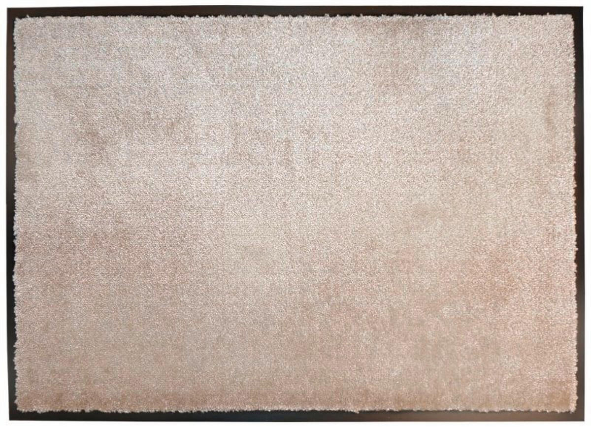 DÖRRMATTA - beige, Klassisk, textil/plast (67/100cm) - Schöner Wohnen Teppi