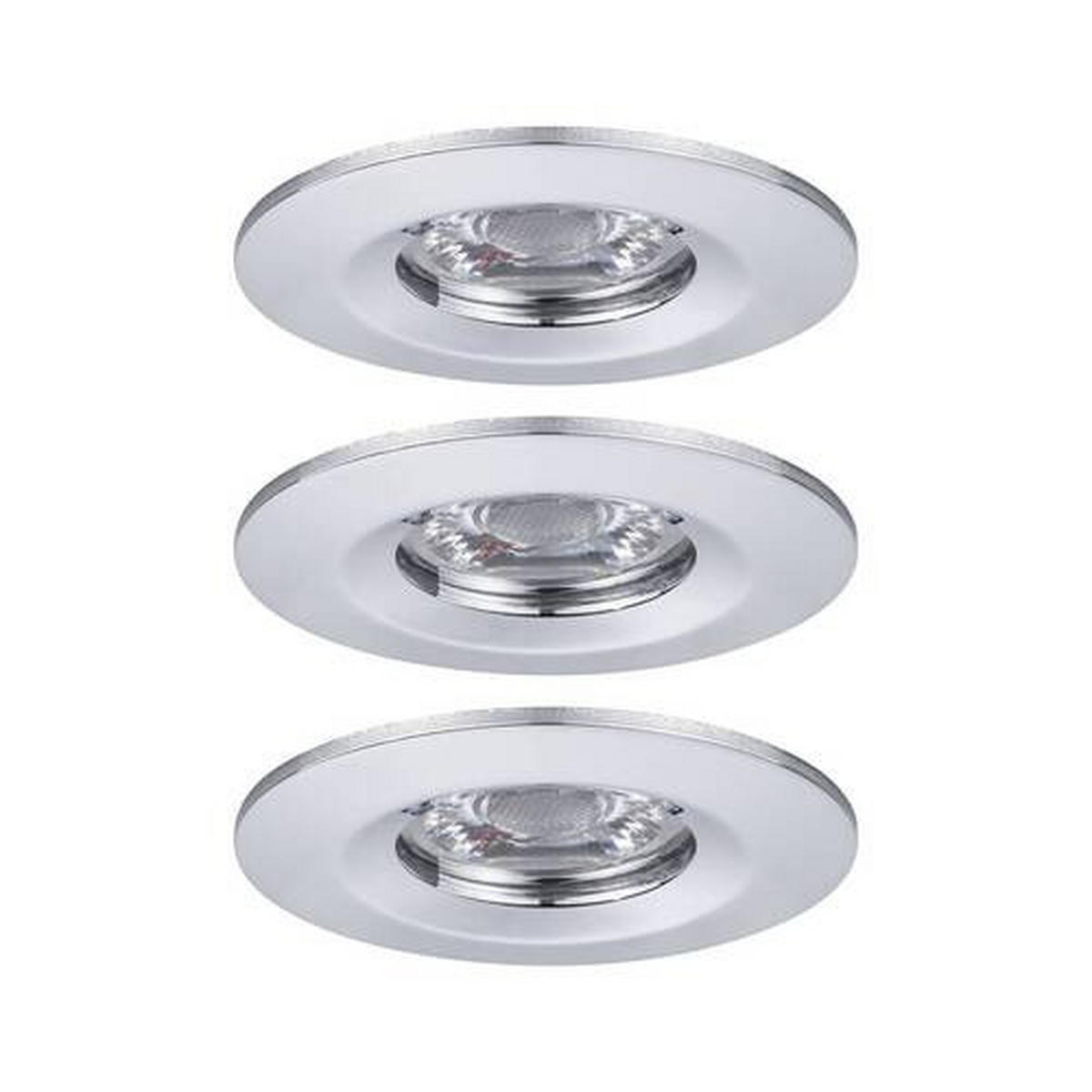 LED-DECKENLEUCHTE 6,5 cm  - Chromfarben/Alufarben, Basics, Metall (6,5cm) - Paulmann