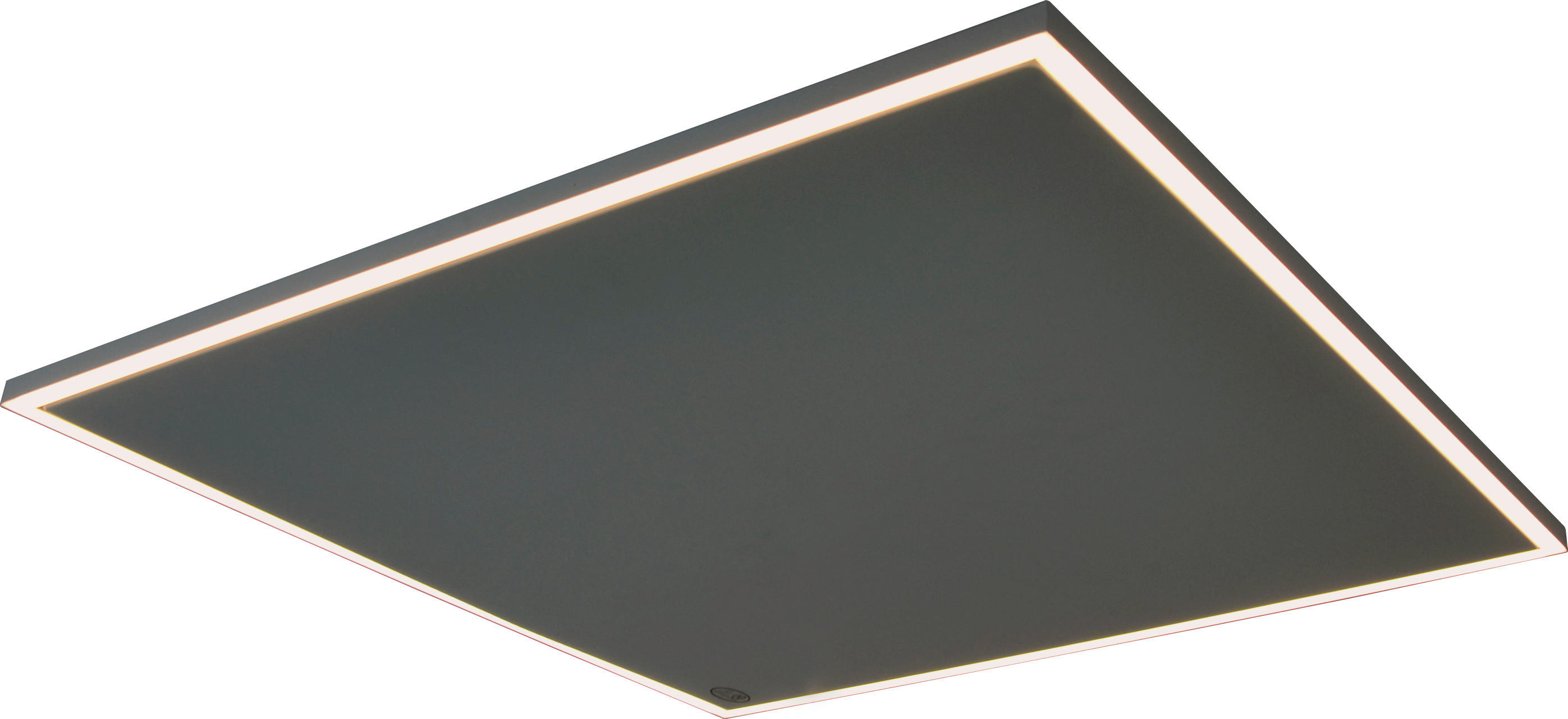 Lichtrahmen inkl. Montageset  - Weiß, Basics, Kunststoff/Metall (64,5cm)