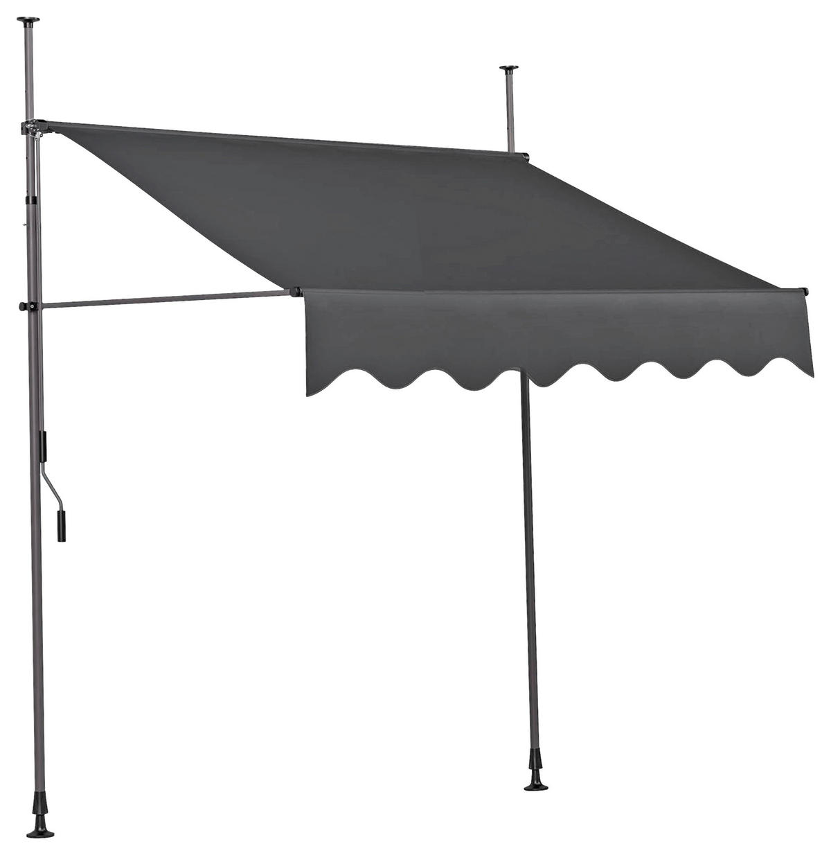 MARKISE - Dunkelblau, MODERN, Kunststoff/Metall (300/200-300/120cm)