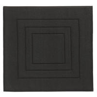 BADEMATTE Schwarz 60/60 cm  - Schwarz, KONVENTIONELL, Textil (60/60cm) - Vossen