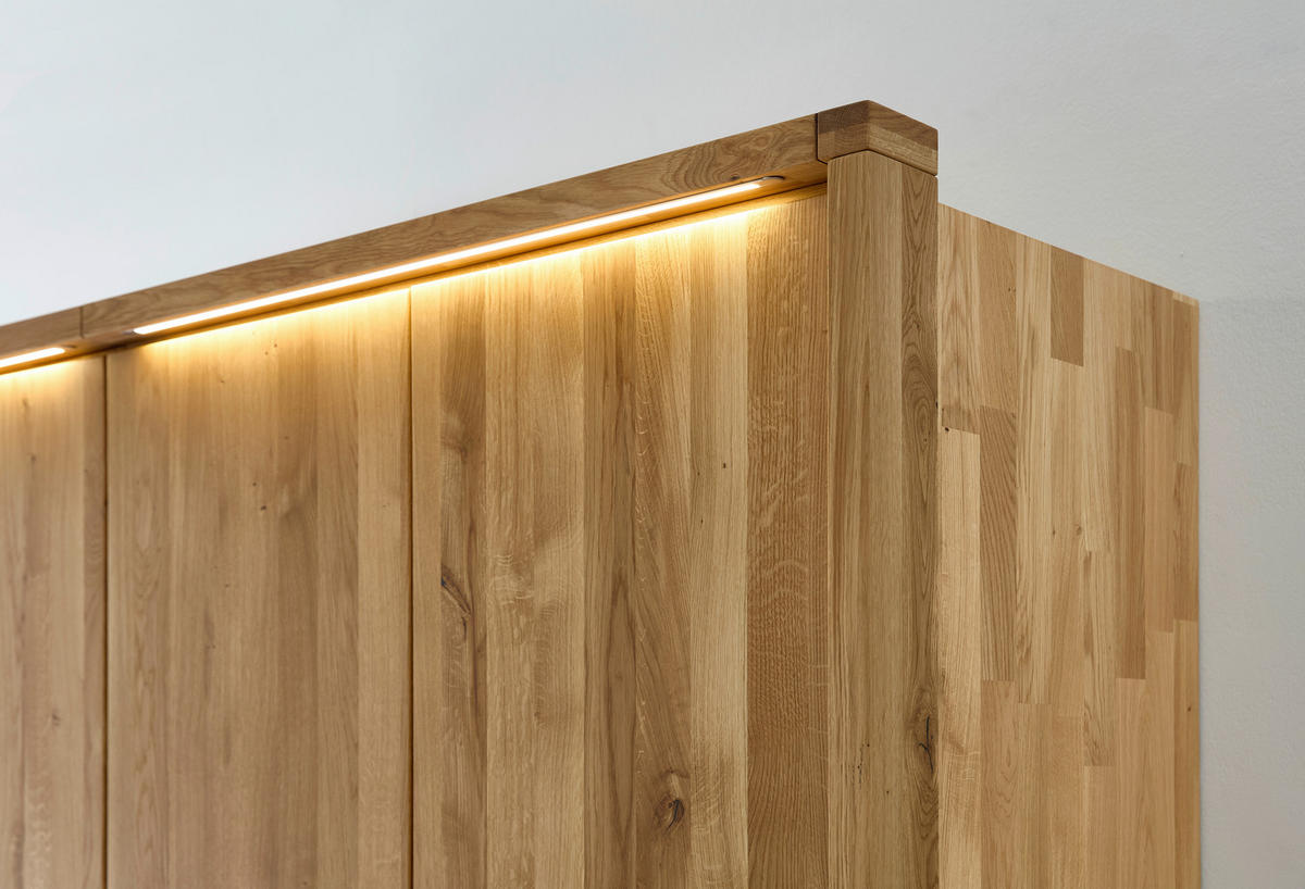 PASSEPARTOUTRAHMEN 160/4/10 cm  - Eichefarben, MODERN, Holz (160/4/10cm) - MID.YOU