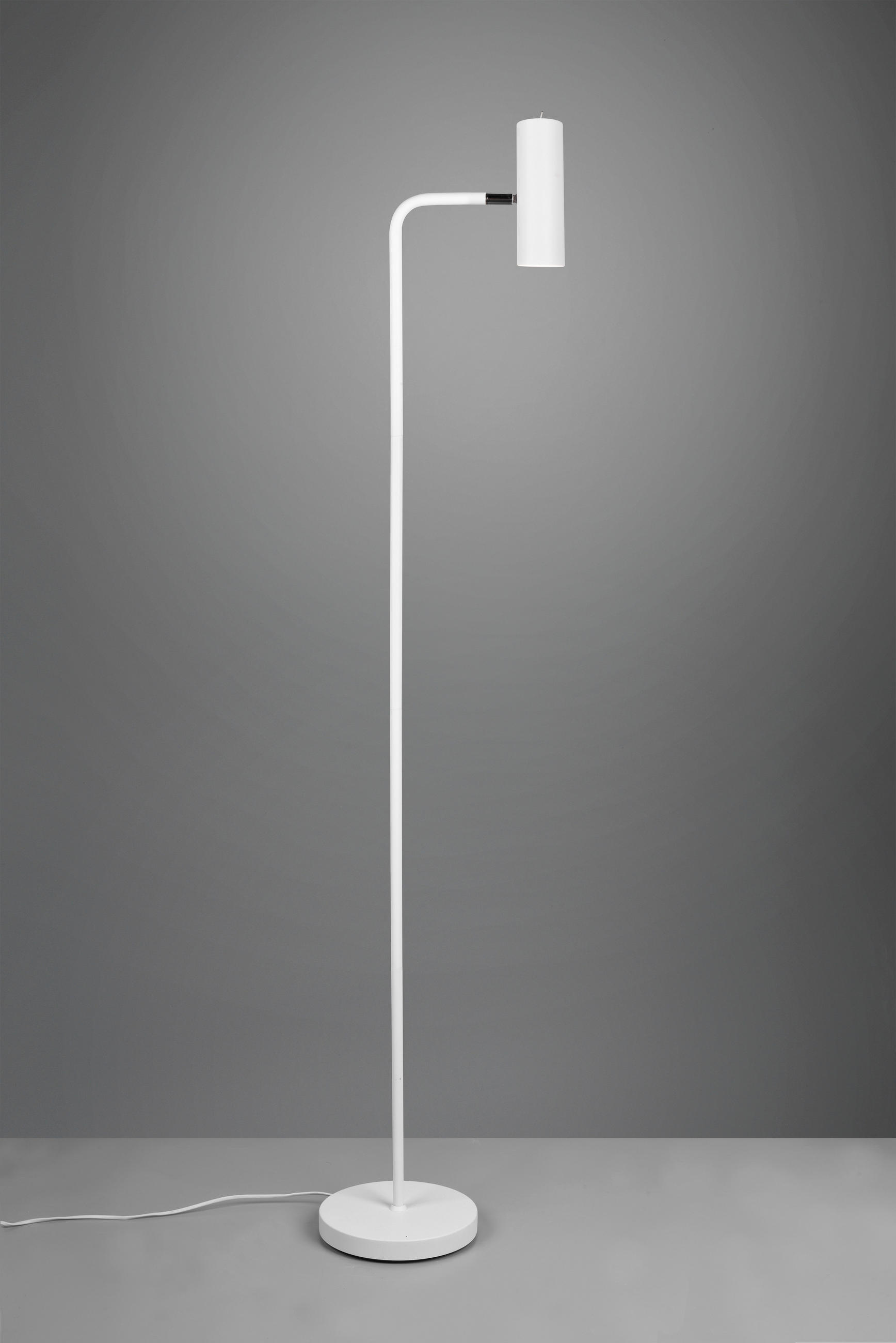 STEHLEUCHTE 23/151 cm    - Weiß, Basics, Metall (23/151cm) - Trio Leuchten