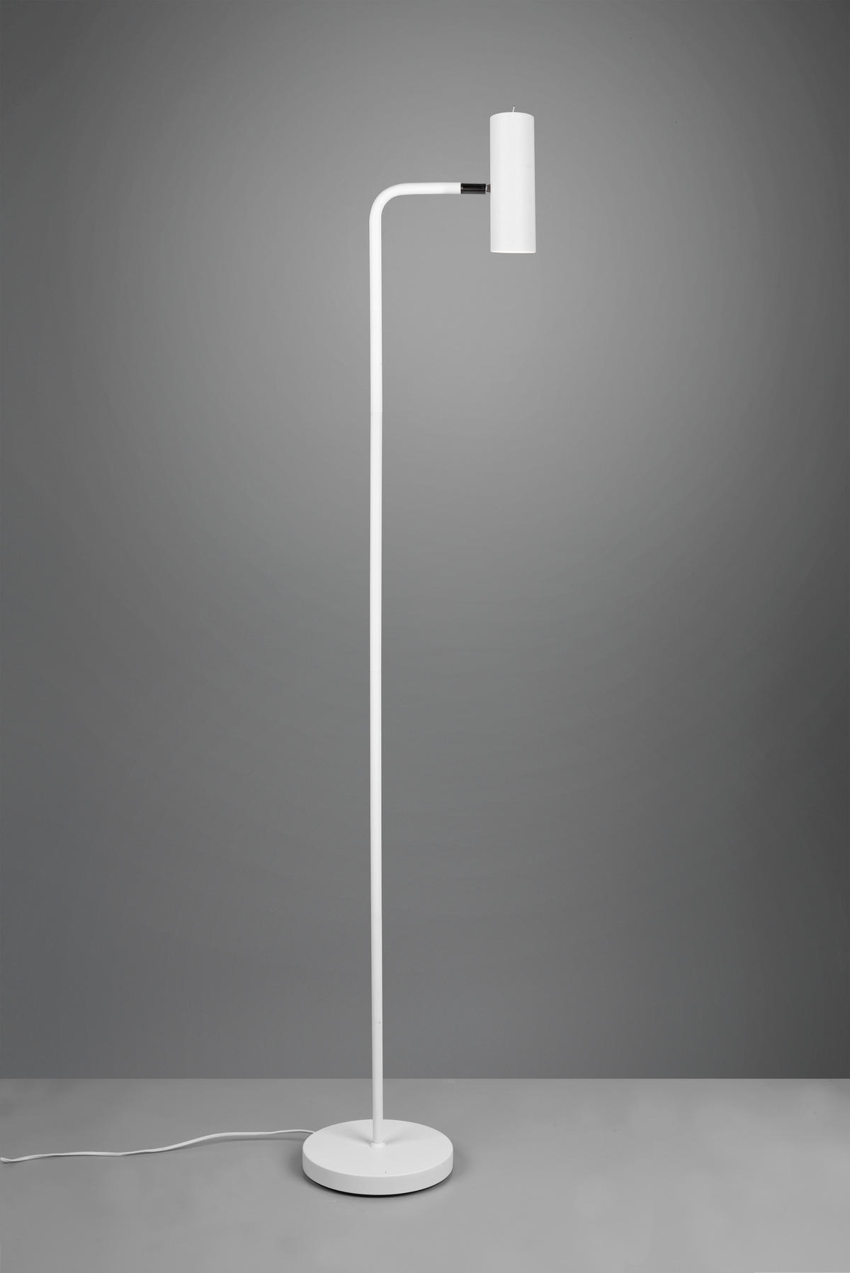 STEHLEUCHTE 23/151 cm    - Weiß, Basics, Metall (23/151cm) - Trio Leuchten