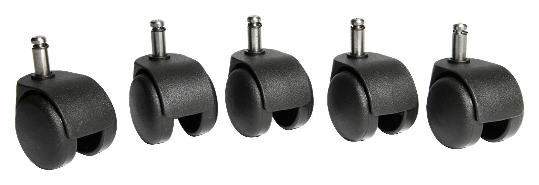 DREHSTUHLROLLE  in  - Schwarz, Basics, Kunststoff (5cm) - Topstar