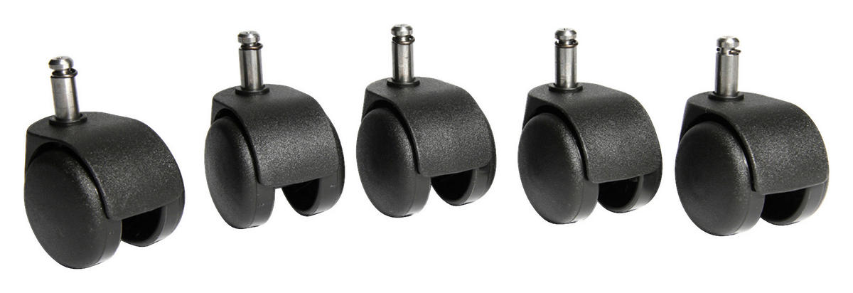 FORGÓSZÉK GÖRGŐ - fekete, Basics, műanyag (5cm) - Topstar