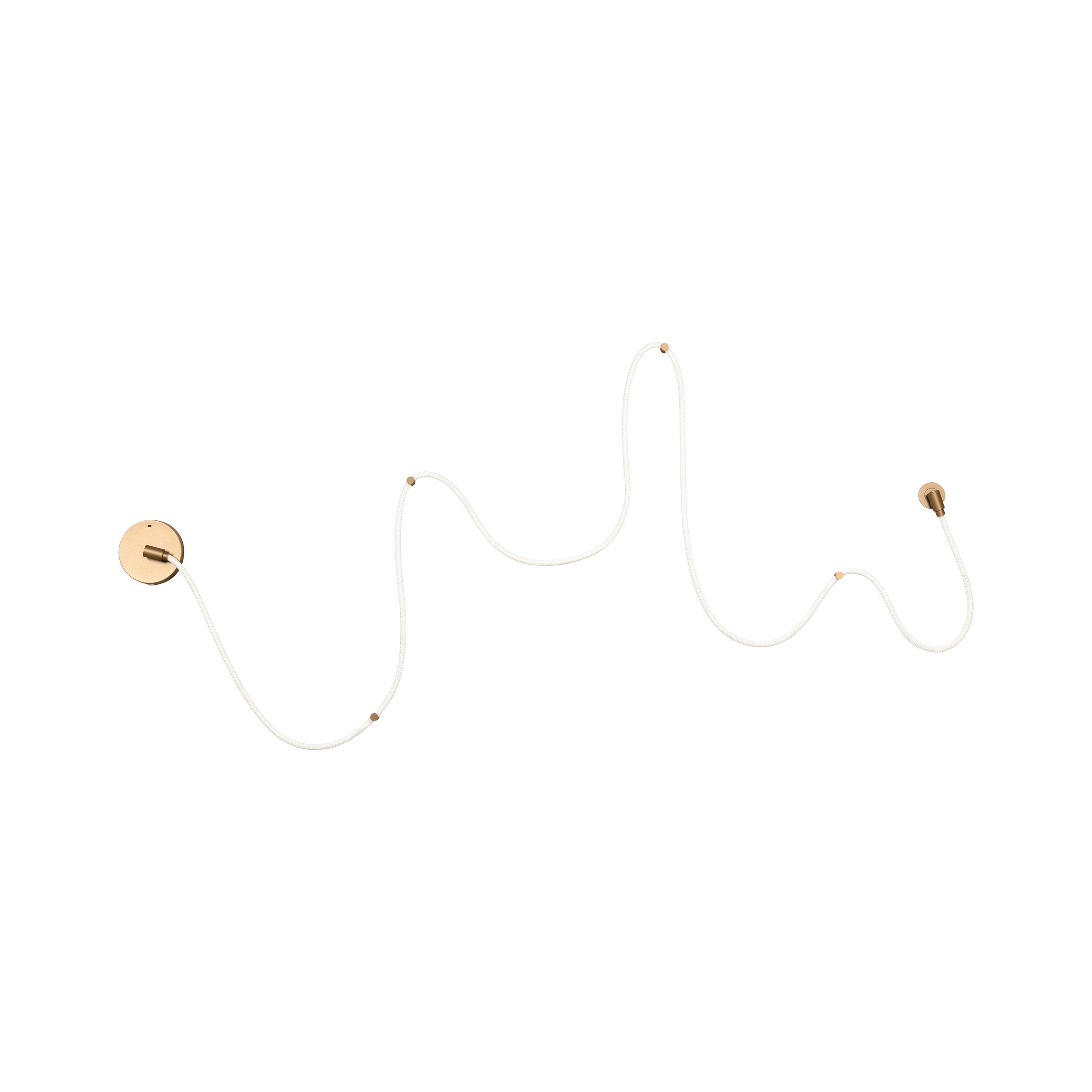 LED-WANDLEUCHTE Janderin 500/8.5/8.5 cm  - Champagner, Design, Metall (500/8.5/8.5cm) - Lucide