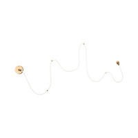 LED-WANDLEUCHTE Janderin 500/8.5/8.5 cm  - Champagner, Design, Metall (500/8.5/8.5cm) - Lucide