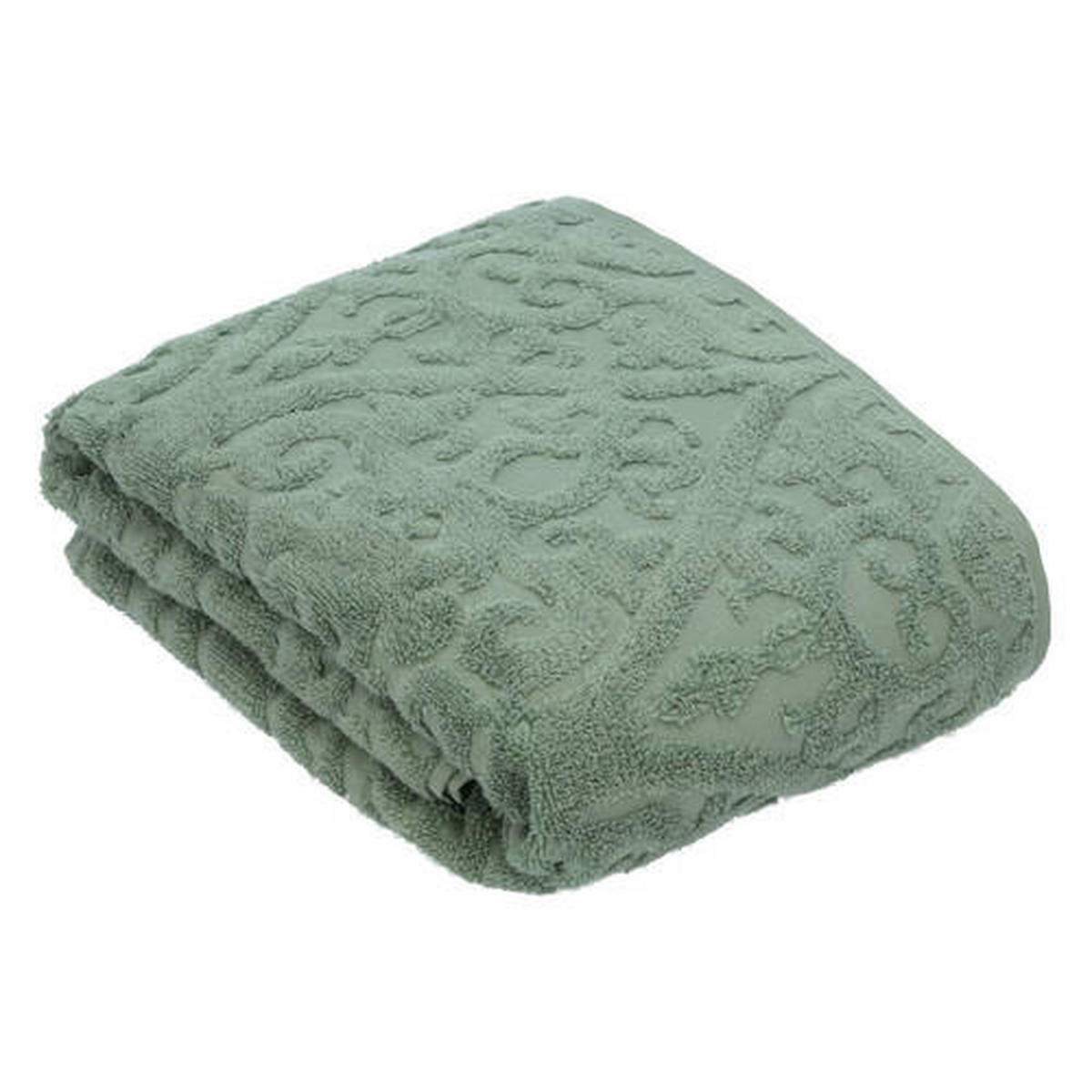BADETUCH Fidelio Grün 100/150 cm  - Grün, Basics, Textil (100/150cm) - Vossen