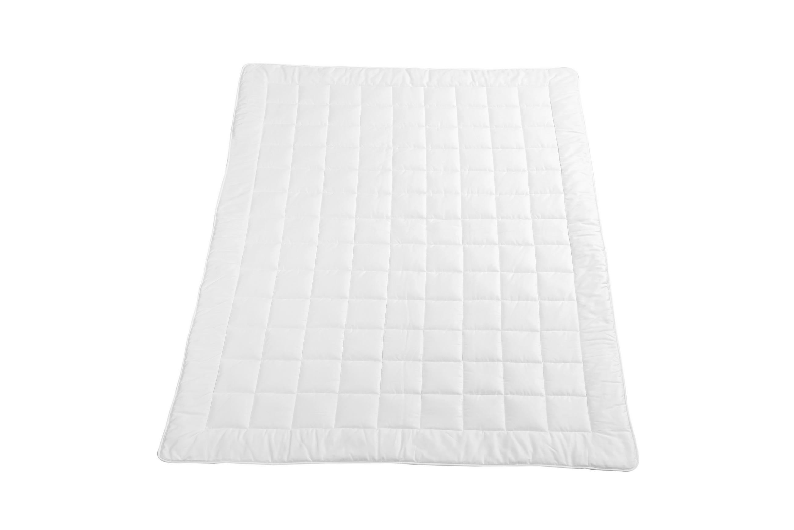 DUVET D'ÉTÉ 160/210 cm VERANO SILK  - blanc, Basics, textile (160/210cm) - Billerbeck