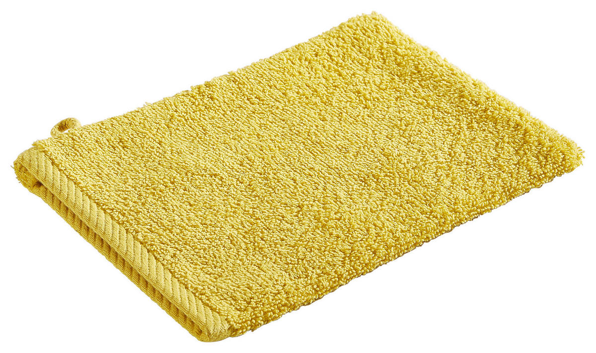 WASCHLAPPEN Quattro Gelb 4-teilig  - Gelb, Basics, Textil (16/22cm) - Esposa