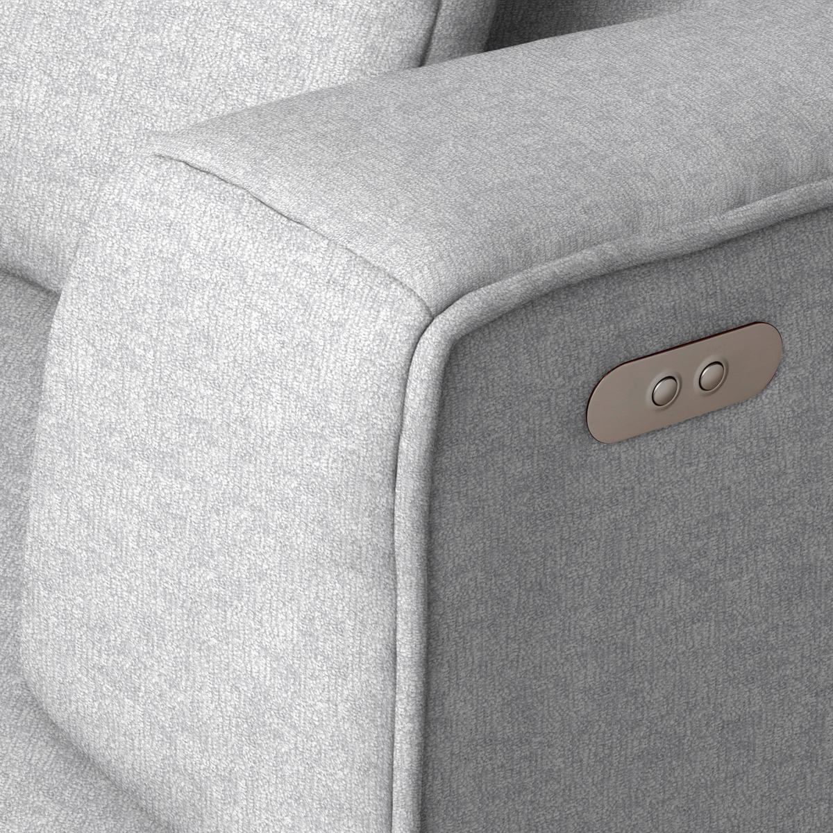 ECKSOFA  in Webstoff Grauweiß Zierkissen, Rückenkissen, Sitzvorzug  288/188 cm  - Grauweiß/Schwarz, Design, Kunststoff/Textil (288/188cm) - Welnova
