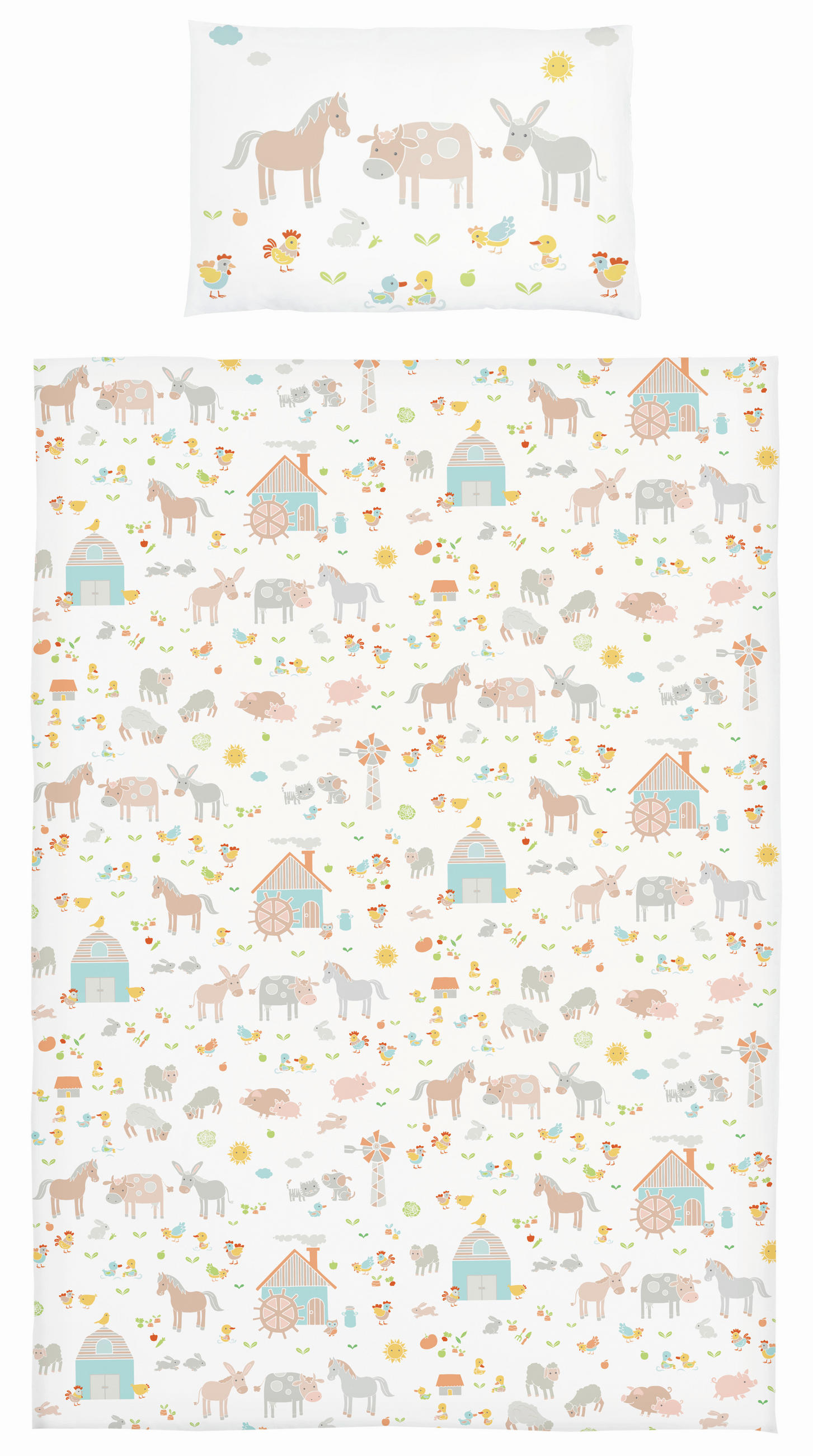 POSTELJINA ZA BEBE  100/140 cm    - bež, Osnovno, tekstil (100/140cm) - My Baby Lou