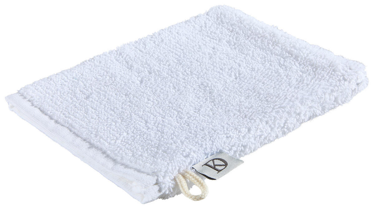 WASCHLAPPEN BOLANO Weiß 4-teilig  - Weiß, KONVENTIONELL, Textil (16/21cm) - Dieter Knoll