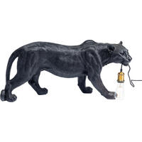 STEHLEUCHTE    - Schwarz, Basics, Kunststoff (27/39,5/84,5cm) - Kare-Design
