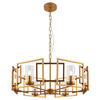 PENDELLAMPA 65,6/35,5/65,6 cm  - guldfärgad, Trend, metall/glas (65,6/35,5/65,6cm) - MAYTONI