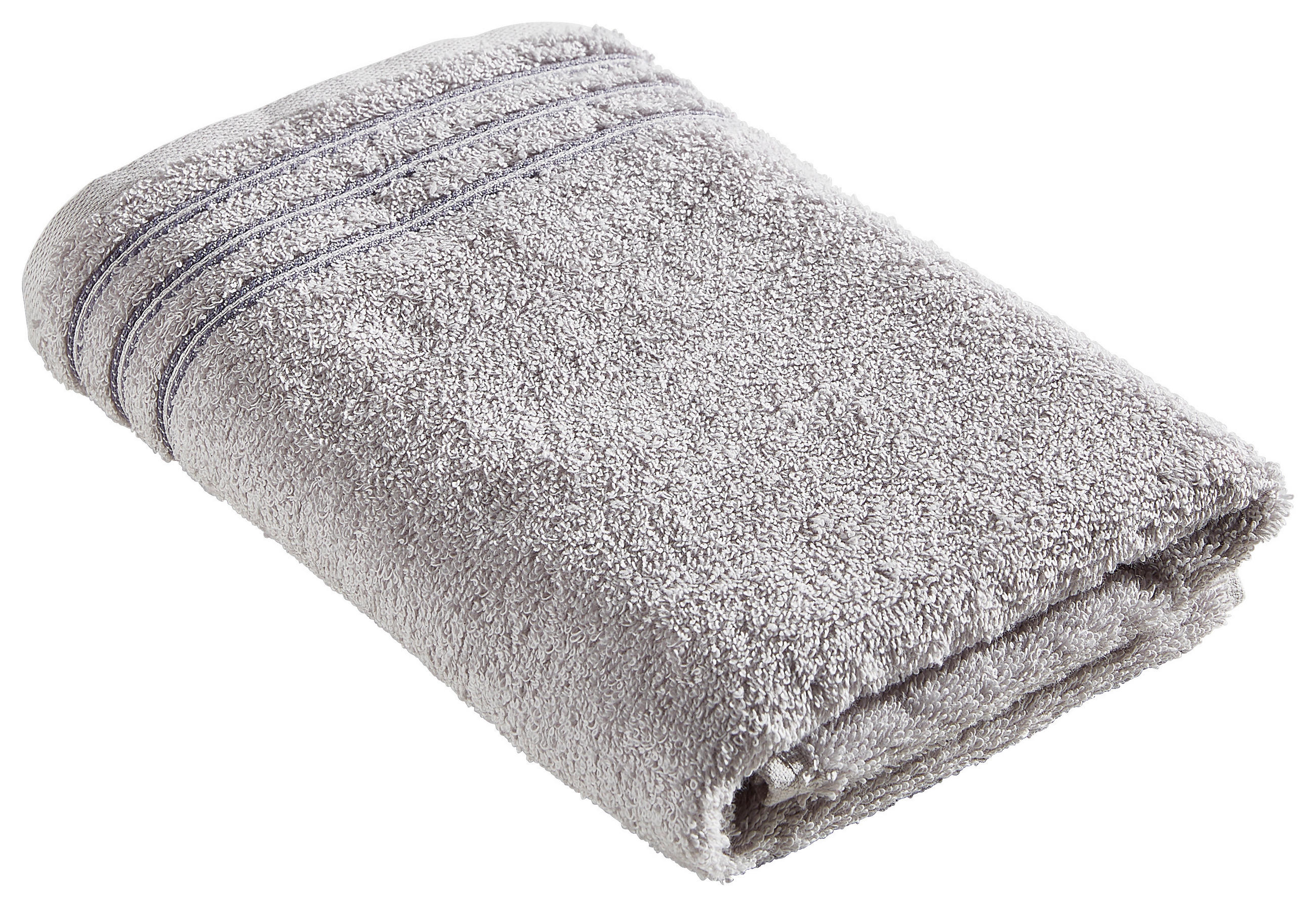 HANDTUCH 50/100 cm Grossetto Hellgrau  - Hellgrau, Basics, Textil (50/100cm) - Vossen