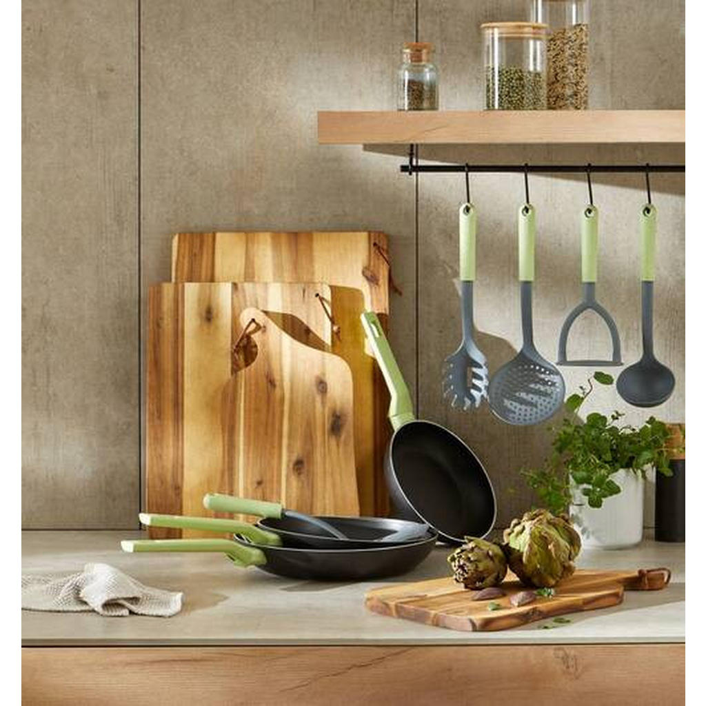 Thumbnail - Homeware Profession. Bratpfanne Homeware Professional Green, Schwarz, Metall, rund, geschmacksneutral, Kochen, Pfannen, ...