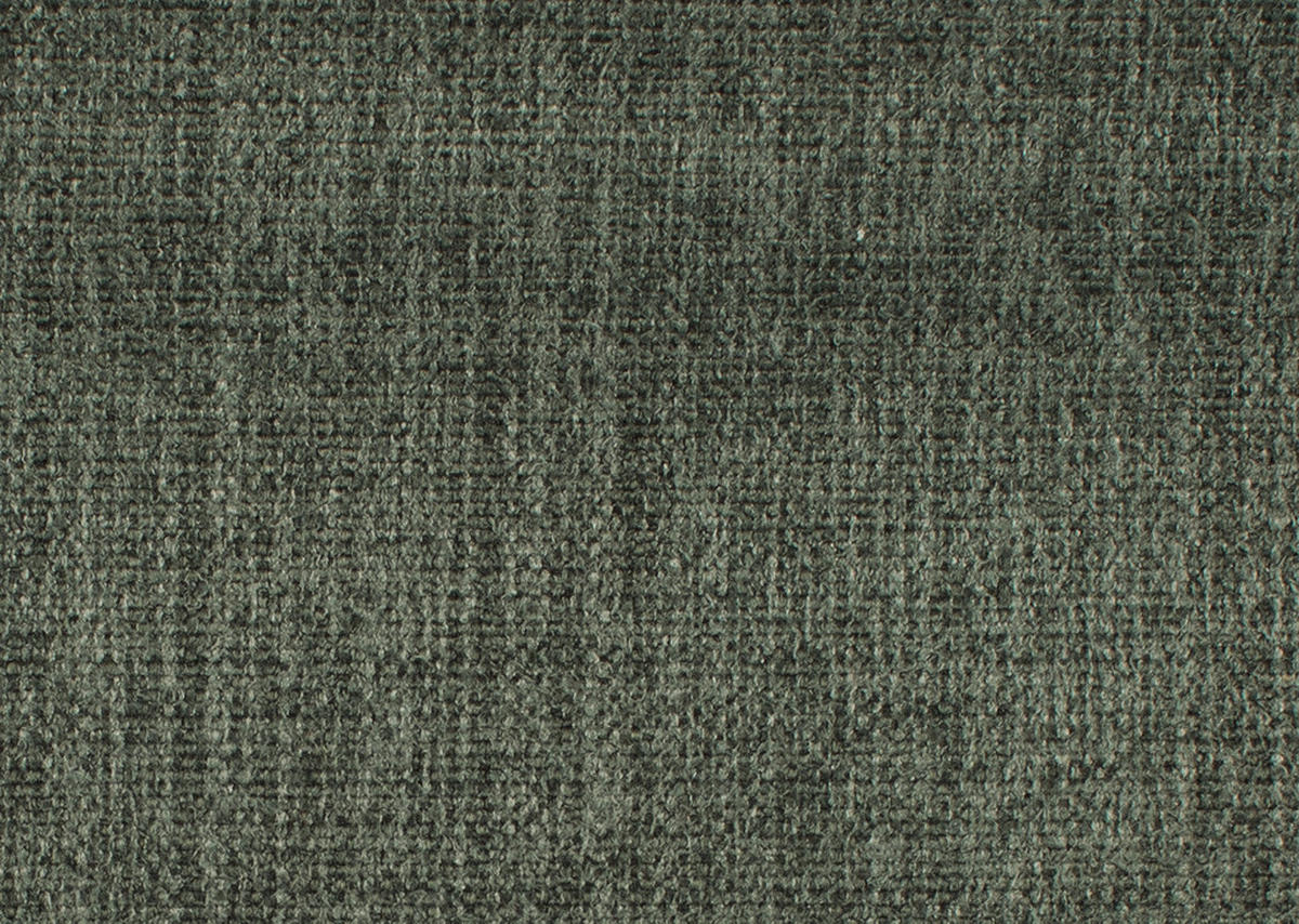 ECKSOFA in Flachgewebe, Leinenoptik Grün  - Schwarz/Grün, Design, Textil/Metall (242/170cm) - Xora