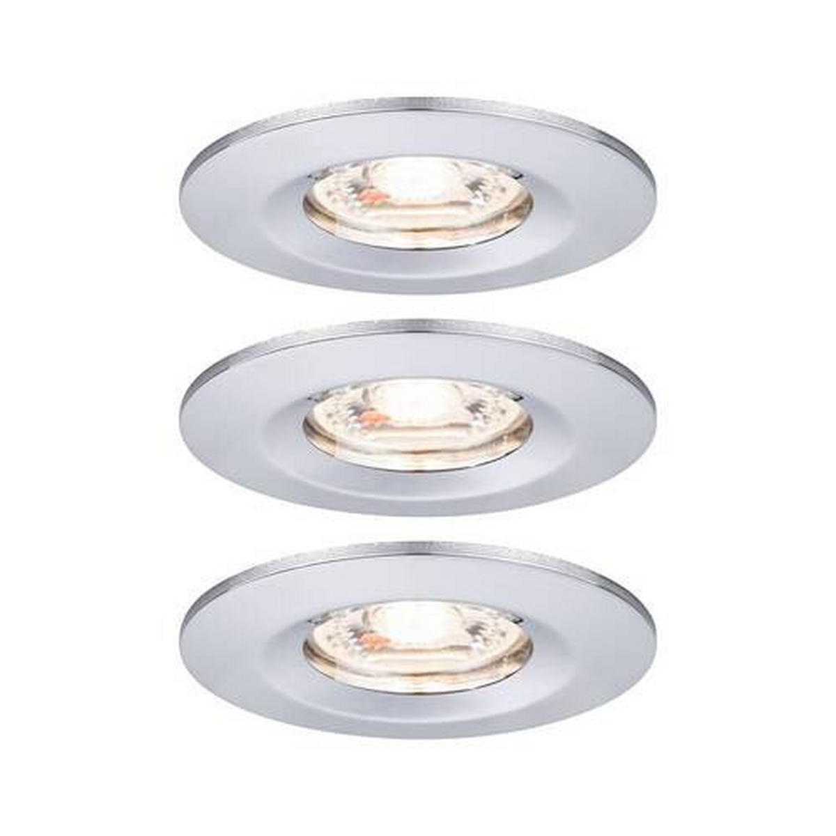 LED-DECKENLEUCHTE 6,5 cm  - Chromfarben/Alufarben, Basics, Metall (6,5cm) - Paulmann