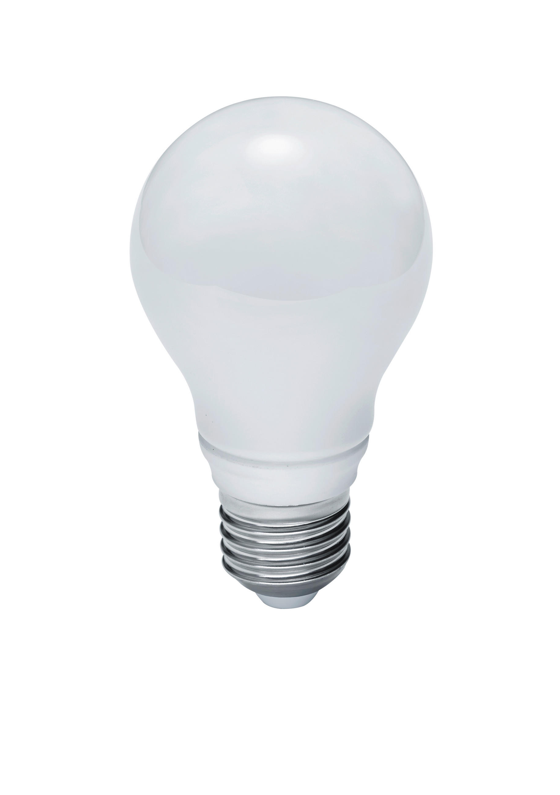 LED SIJALICA - bela, Osnovno, staklo/metal (6,0/11,0cm)