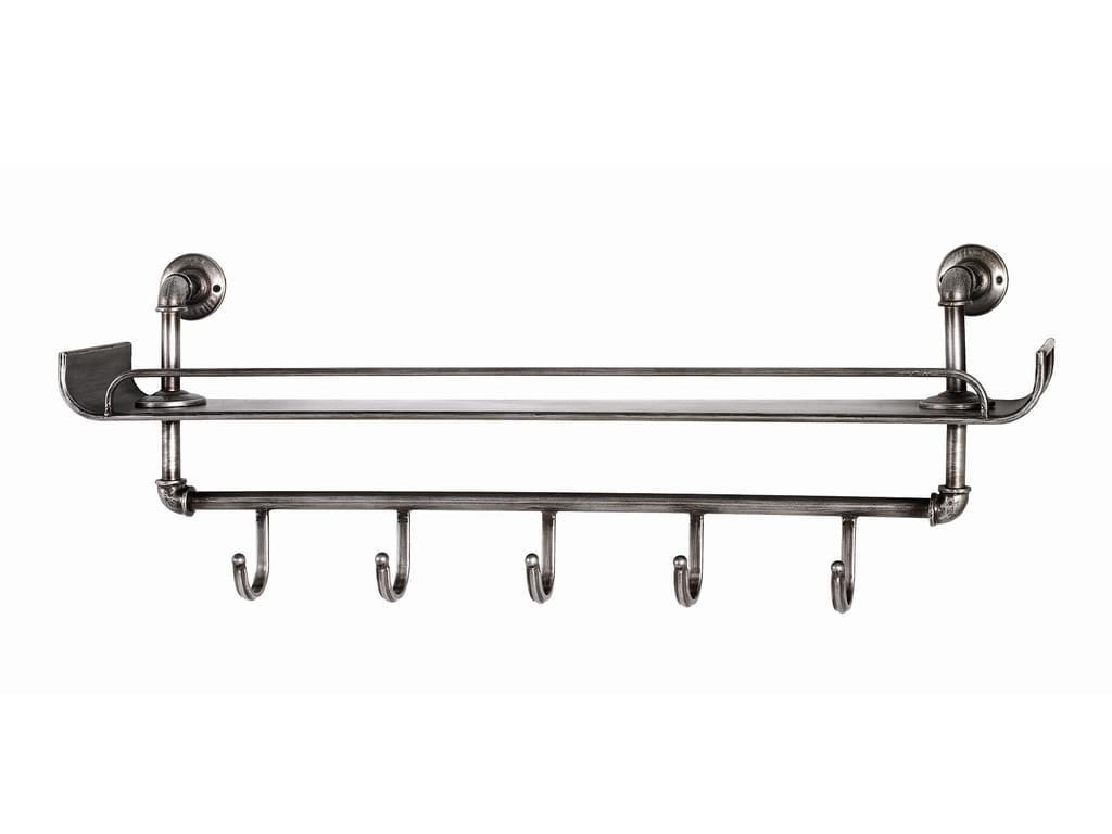 GARDEROBA ZIDNA   antracit  metal  - antracit, Moderno, metal (95/34/16cm)