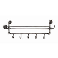 GARDEROBA ZIDNA   antracit  metal  - antracit, Moderno, metal (95/34/16cm)