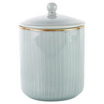 VORRATSDOSE 0,7 l  - Grau, Design, Keramik (11/14cm) - Landscape