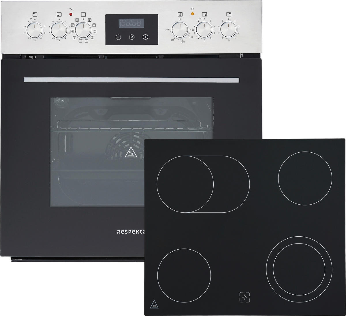 KÜCHENBLOCK 310 cm   in Wildeiche, Schilfgrün  - Schilfgrün/Wildeiche, Trend, Holzwerkstoff/Metall (310cm) - Respekta