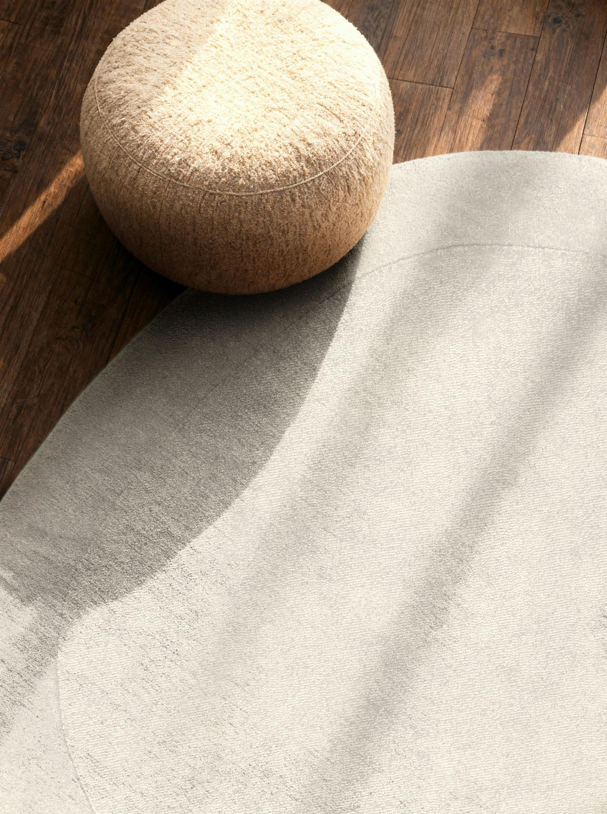 WOLLTEPPICH 160 cm 1812 Creme organisch  - Creme, KONVENTIONELL, Textil (160cm) - Villeroy & Boch