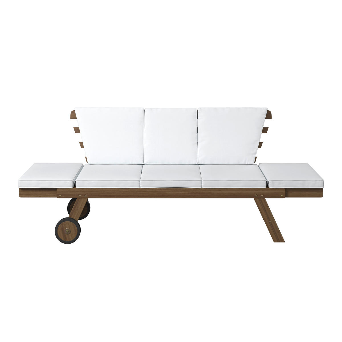 GARTENBANK 209/71/82 cm  in Akaziefarben  - Beige/Akaziefarben, MODERN, Holz (209/71/82cm) - Ambia Garden