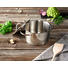 HRNEC NA MASO 3L - barvy nerez oceli, Basics, kov (20cm) - Homeware Profession. HRNEC NA MASO 3L - barvy nerez oceli, Basics, kov (20cm) - Homeware Profession.