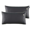 KISSENHÜLLEN-SET Marcel.Remus.Design - Palma anthrazit 40/80 cm  - Anthrazit, Design, Textil (40/80cm) - Marcel Remus