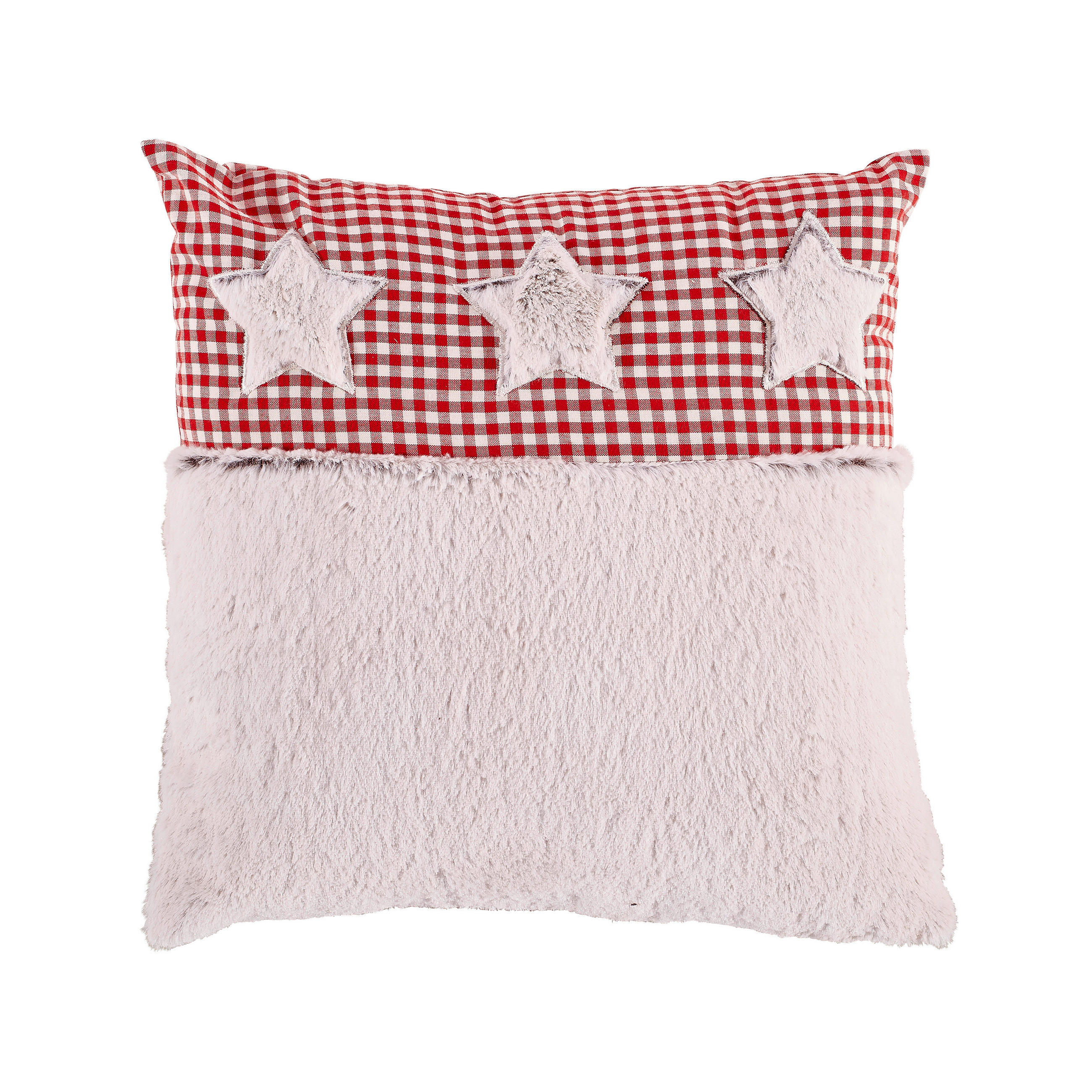 DÍSZPÁRNA 40/40 cm  - Piros/Fehér, Lifestyle, Textil (40/40cm) - Landscape