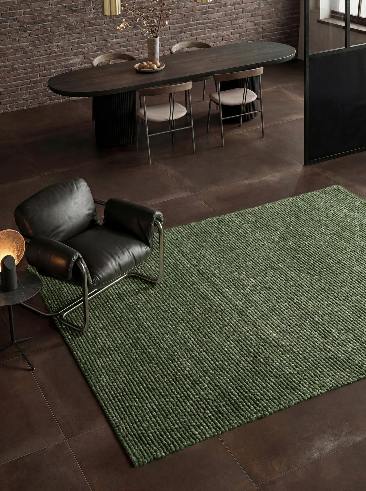 HANDWEBTEPPICH Wohnzimmer 200/290 cm Kollektion 1852 Wilma Grün, Multicolor rechteckig  - Multicolor/Grün, Basics, Textil (200/290cm) - Villeroy & Boch