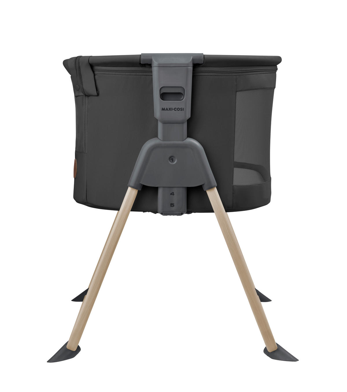 BEISTELLBETT Tori  - Dunkelgrau, Basics, Textil (86/76/61cm) - Maxi-Cosi