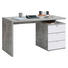 SCHREIBTISCH in Holzwerkstoff 140/75/60 cm - Alufarben/Weiß, KONVENTIONELL, Holzwerkstoff/Metall (140/75/60cm) - Carryhome SCHREIBTISCH in Holzwerkstoff 140/75/60 cm - Alufarben/Weiß, KONVENTIONELL, Holzwerkstoff/Metall (140/75/60cm) - Carryhome